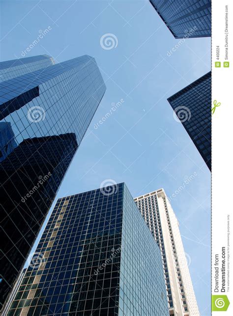Skyscrapers Stock Photo Image Of Corporations Angle 4400224