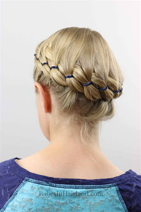 If your struggling to keep the 4 pieces separated you can tie them off with a band to make it easier. Add some color to a 4 strand braid by adding ribbon. This gorgeous 4 Strand Ribbon Braid Crown ...
