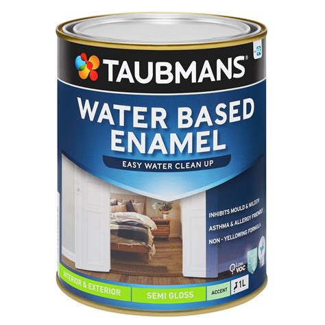 Taubmans 1l Accent Semi Gloss Water Based Enamel Bunnings Australia