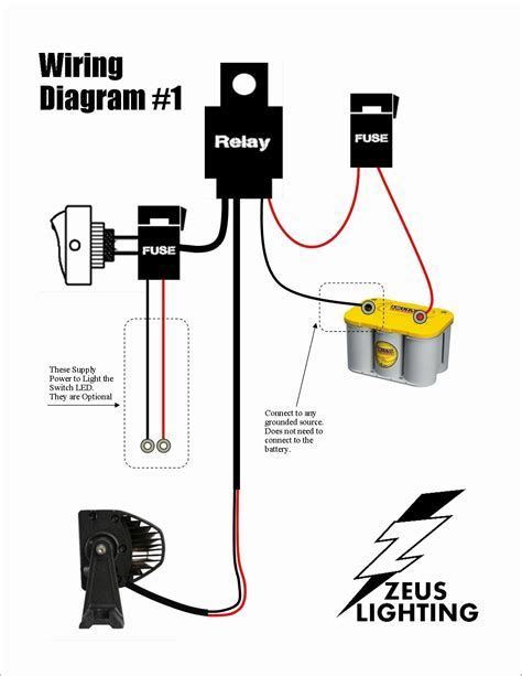 Be sure the relay power capacity exceeds the amperage of your. relay switch wiring diagram beautiful led light bar wiring | Jeep, Automotive electrical ...