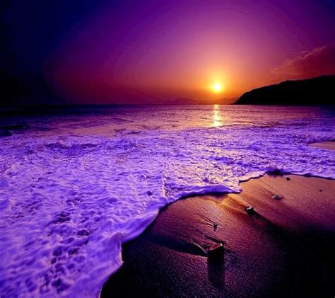 Amazing Sunset Beach Wave Hd Wallpaper Peakpx