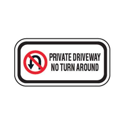 Reflective Parking Lot Signs Private Driveway Seton Canada