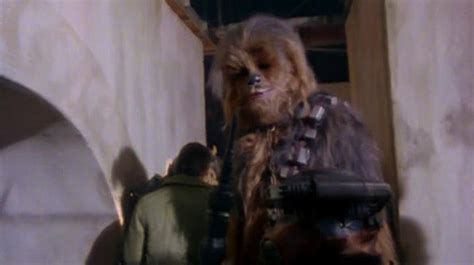 Star Wars Aficionado Website Behind The Scenes Image A Wookiee Awaits