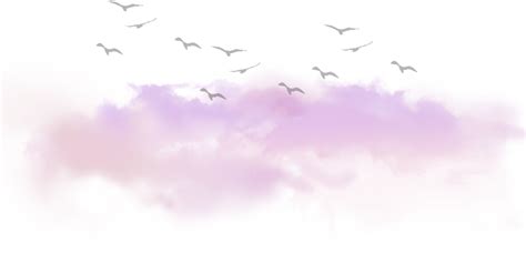 Kawaii Transparent Cloud Illustration And Seamless Pattern For Kids