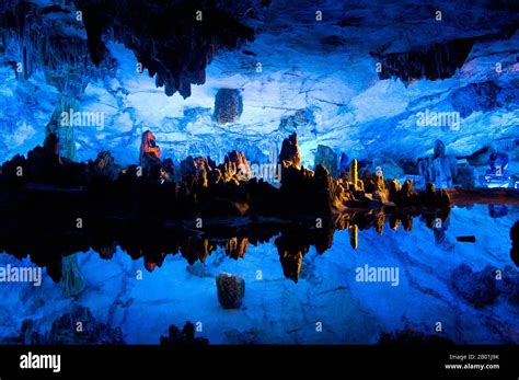 China The Crystal Palace Of The Dragon King Reed Flute Cave Guilin