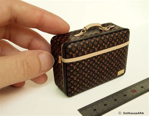 Dollhouse Miniature Handmade Suitcase Trunk Bag 16 Etsy