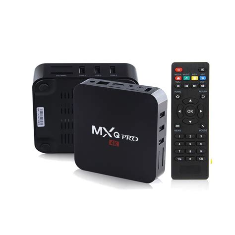 Tv Box 4k Mxq Pro 64 Gb De Memória Interna 4 Gb De Ram Android 101