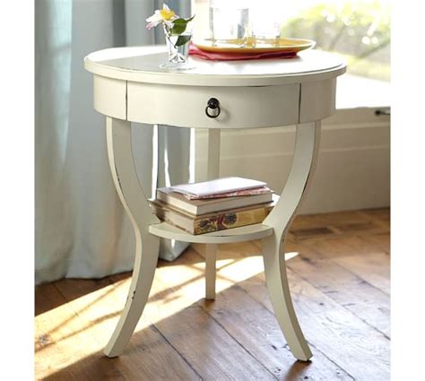 Carrie Pedestal Nightstand Pottery Barn