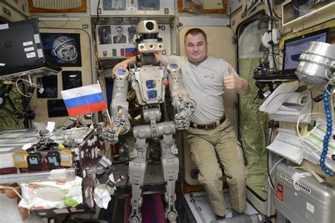 Russias Humanoid Skybot Robot In Space Commits Twitter Photo Faux Pas