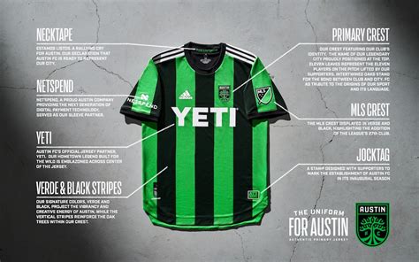 Austin Fc Unveils First Ever Jersey Verde And Black
