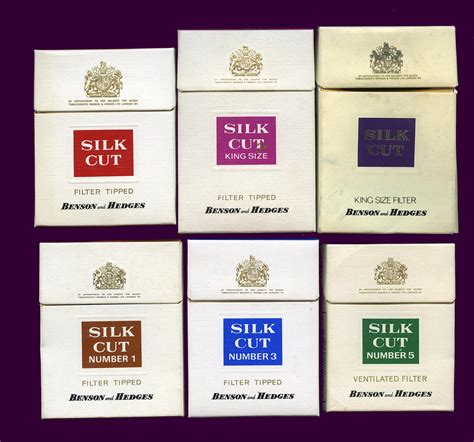 Silk Cut Cigarette Packets 70s A Photo On Flickriver