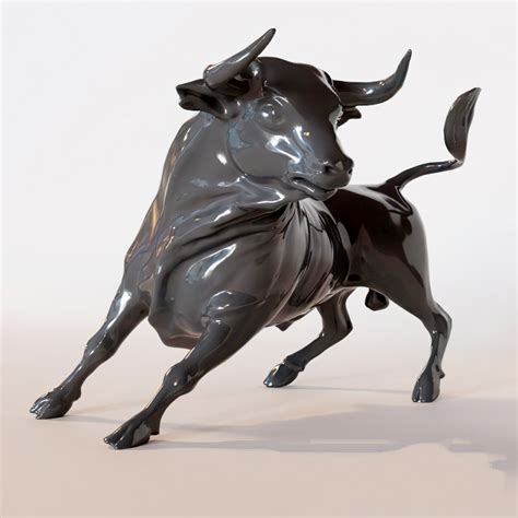 Bull Sculpture 3d Model 3ds Maxautodesk Fbx Files Free Download Cadnav