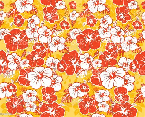 Maybe you would like to learn more about one of these? Floral Seamless Hawaiian Background With Hibiscus Flowers ...