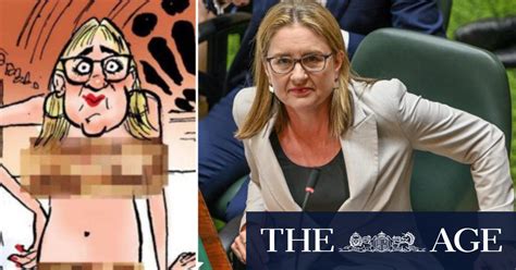 Jacinta Allan Nude Cartoon In Herald Sun Sparks Sharp Response From