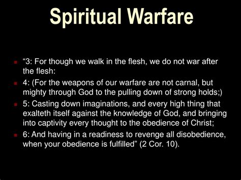 Ppt Spiritual Warfare Powerpoint Presentation Free Download Id388143