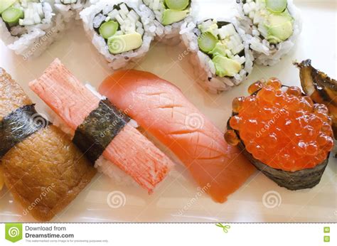 2.9 out of 5 stars 23. Sushi stock image. Image of snack, roll, fish, seafood ...