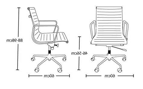 The model numbers for the eames time life lobby chair may not be anywhere near as complicated as those of the alu group or soft pad lounge chairs, as they did not change quite as often, but they did go through one or two developments.model 675 was the first to be released in 1960 with the adjustable version following a year later. Eames Office Chair Dimensions