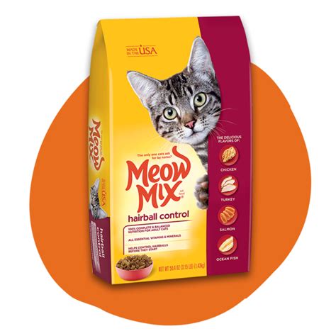 Dry Cat Food Meow Mix