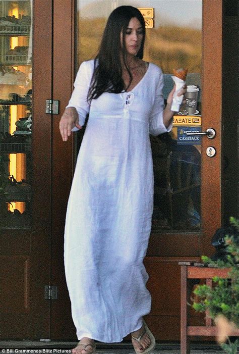 Monica Bellucci Looks Positively Ethereal In A Sheer White Maxi Dress