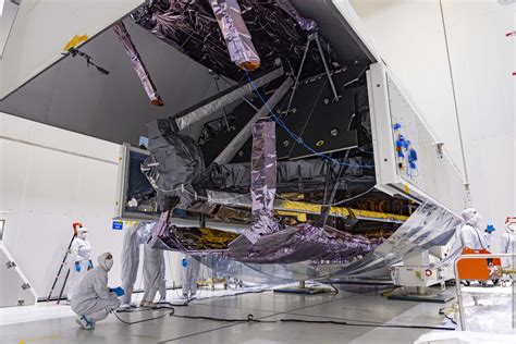 Esa Webb Telescope Unboxed At Europes Spaceport