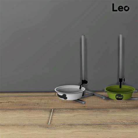 Leo 4 Sims Pet Feeder Deco • Sims 4 Downloads Sims 4 Mods Sims 2