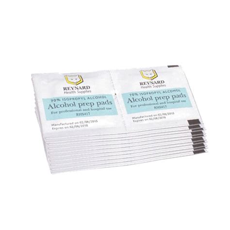 Alcohol Prep Pads For Stick And Poke Tattoo Pack Of 20