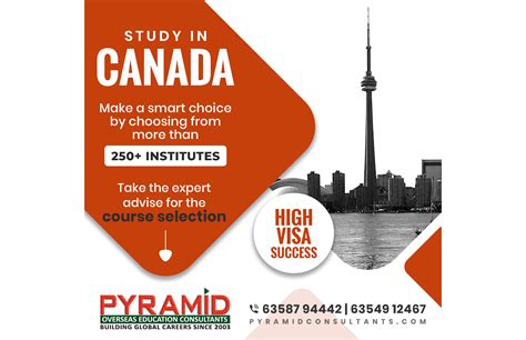 Study In Canada Pyramid Overseas Education Consultants Ahmedabad