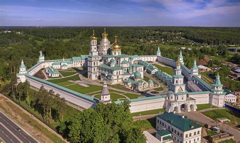 Ну а дальше наш путь уже следовал в новоиерусалимский монастырь. Новый Иерусалим - Фото с высоты птичьего полета, съемка с ...