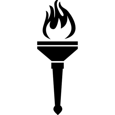 Burning Torch Svg Clipart Torch Svg Burning Silhouette Torch Etsy Artofit
