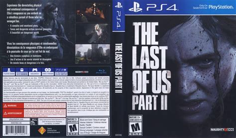 The Last Of Us Part Ii Ntsc Ps4 Cover Dvdcovercom