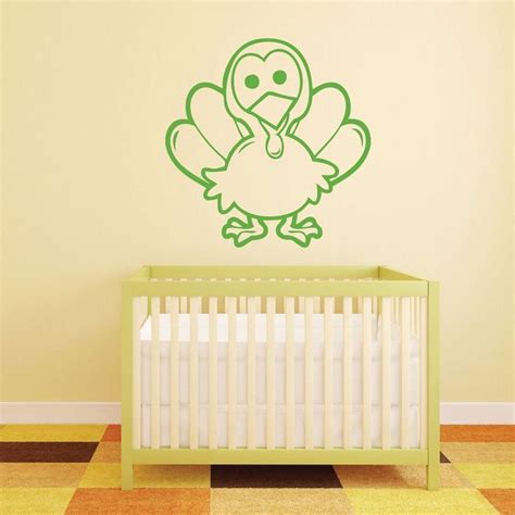 thanksgiving decor little cute turkey turkey wall decals for thanksgiving decorations