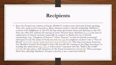 THE SUMMARY OF THE BOOK OF MATTHEW - YouTube