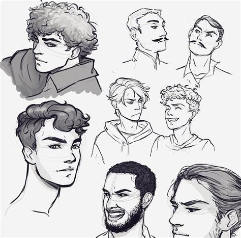 Pin By Alicia Glatz On Sketches Of Guys Boy Hair Drawing Cartoon