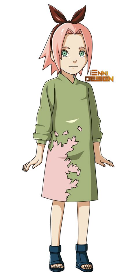 Naruto Shippudensakura Haruno Childhood By Iennidesigndeviantart