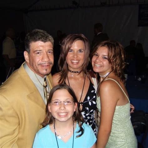 Eddie And Vickie Guerrero With Their Daughters Vickie Guerrero Eddie