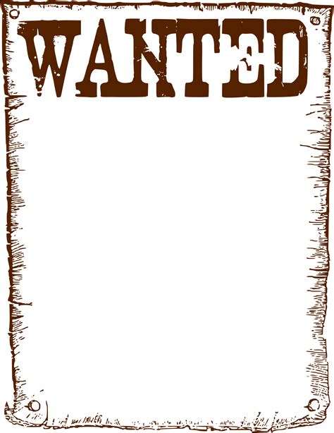 30 Ide Most Wanted Poster Png The Light Of Karen