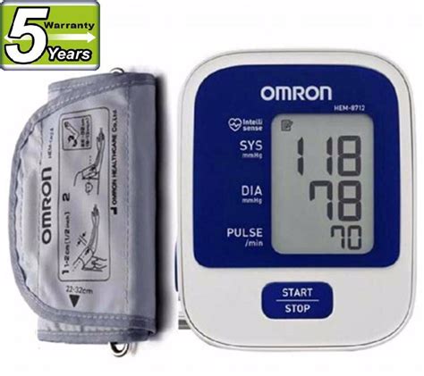 Omron Hem 8712 Blood Pressure Monitor