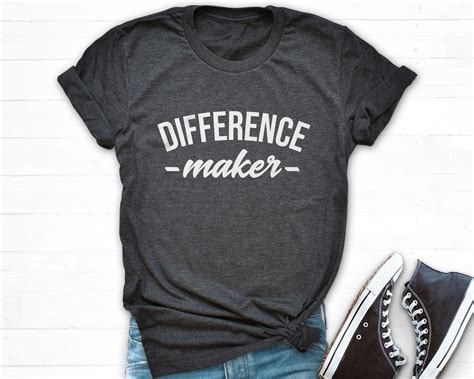 Difference Maker Shirt New Teacher Life T Shirt Social Etsy