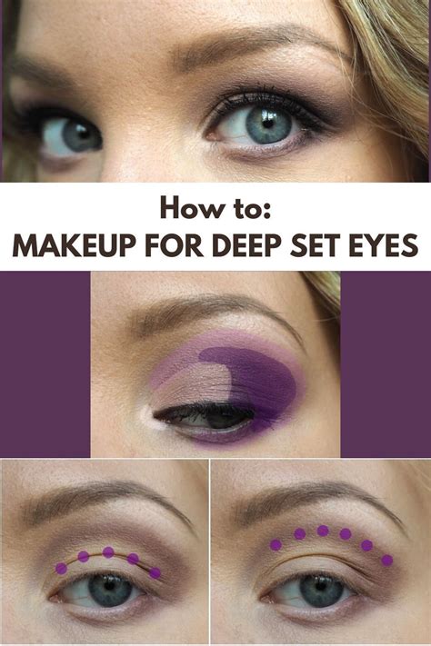 How To Do Makeup For Deep Set And Hooded Eyes Deepseteyes Hoodedeyes
