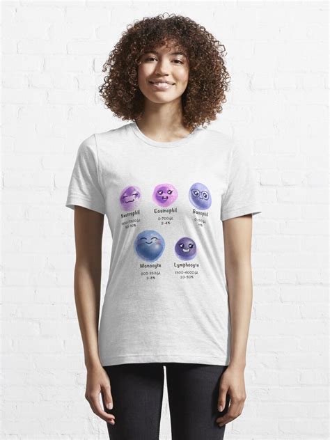 White Blood Cell Count And Differential T Shirt By Trailmixart
