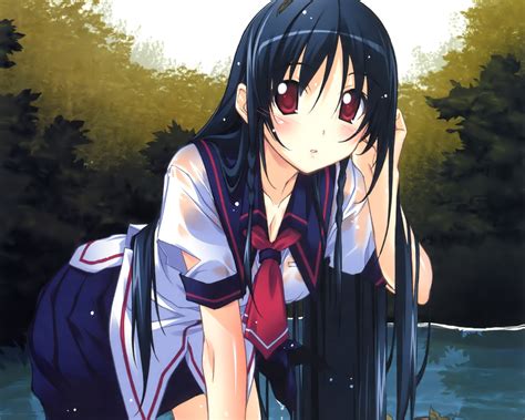 10 anime girl characters with black hair fwdmy