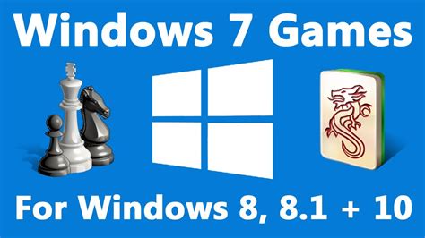 Solitaire Minesweeper And Other Windows 7 Games In Win 10 Youtube