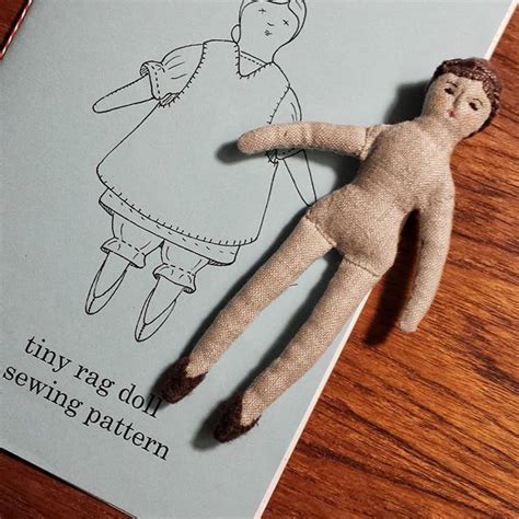 Fjorlief Inhaga Fineartisanry Made From Ann Woods Tiny Rag Doll