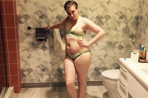 Lena Dunham Strips Down To Her Lingerie For Memorial Day Celebrations