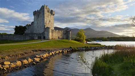 523008 Nature Landscape Lake Clouds Mountain Ireland Forest Grass