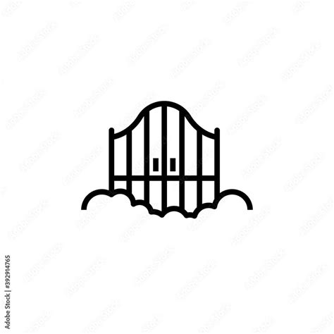 Heaven Gate Stock Illustrations Royalty Free Vector Graphics Clip