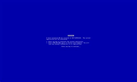 Fatal Error Blue Screen Screenpranks019 Screen Pranks