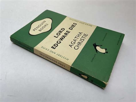 agatha christie lord edgware dies first paperback edition 1948