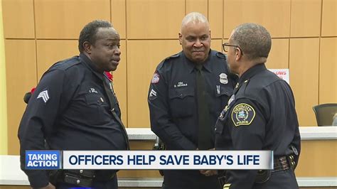 Officers Help Save Babys Life Youtube