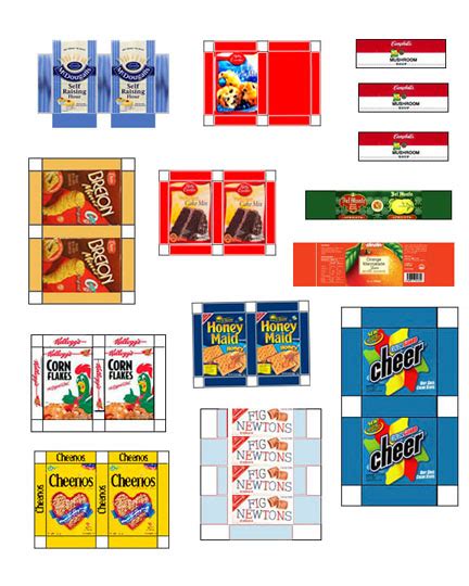 Free Printable Dollhouse Grocery Fullpage 004
